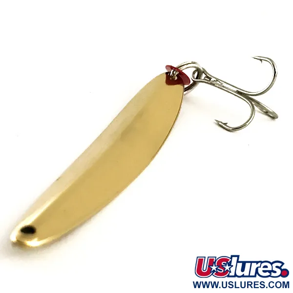 Bay de Noc Swedish Pimple Pirk, Guld/Röd, 40g, Bikakemönster, #6402