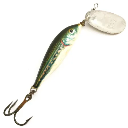 Blue Fox Vibrax Minnow Spin 2 Spinnare, Silver / Öring, 7g, #6410