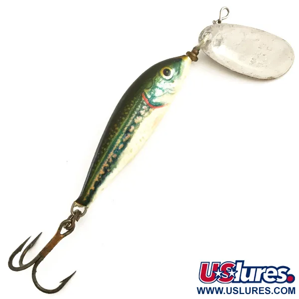 Blue Fox Vibrax Minnow Spin 2 Spinnare, Silver / Öring, 7g, #6410