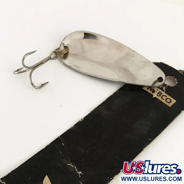 Nebco FlashBait 266 Skeddrag, Vit, Svart, Nickel, 10g, Vintage, #6421