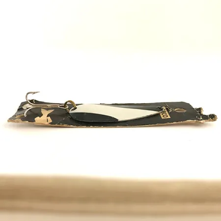 Nebco FlashBait 266 Skeddrag, Vit, Svart, Nickel, 10g, Vintage, #6421