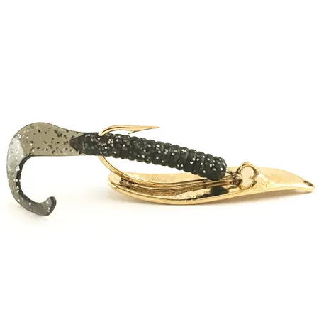 Mepps Timber Doodle 1 Skeddrag, Guld/Svart, 12g, Vasskyddat, #6441