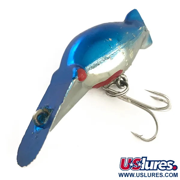 Luhr Jensen Hot Shot 3 Trollingwobbler, Silver/Blå, 5.5g, #6443