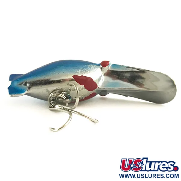 Luhr Jensen Hot Shot 3 Trollingwobbler, Silver/Blå, 5.5g, #6443