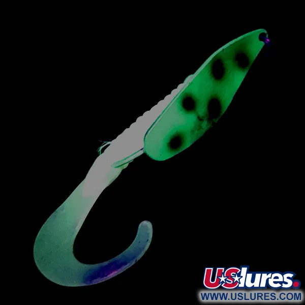 Mepps Timber Doodle 0 UV Vassdrag, Frog/Gold UV, 8g, UV-lyster, #6447