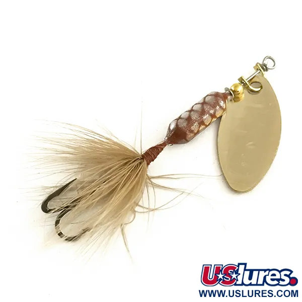 Worden’s Original Rooster Tail Spinnare, Guld/Brun, 1,77g, #6453
