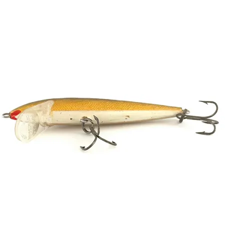 Rapala Countdown Wobbler, Guld, 12g, Balsaträ, #6470