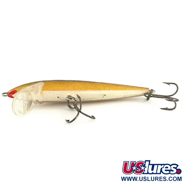 Rapala Countdown Wobbler, Guld, 12g, Balsaträ, #6470