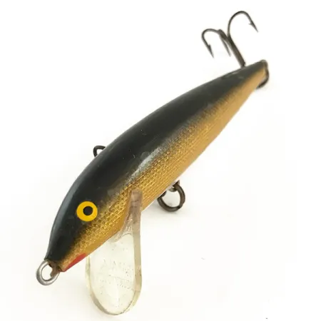 Rapala Countdown Wobbler, Guld, 12g, Balsaträ, #6470