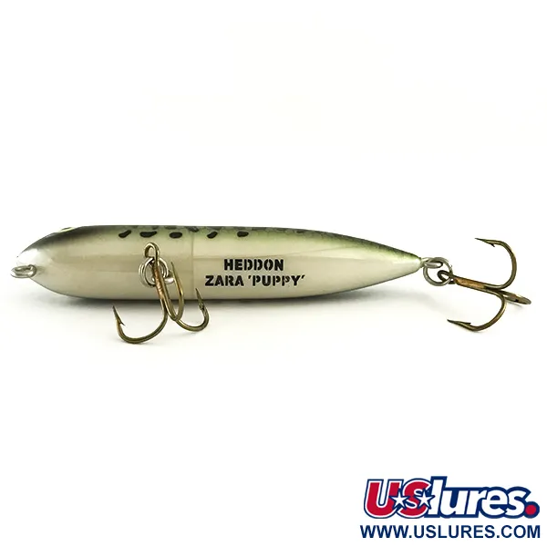 Heddon Zara Puppy Stickbait, Frog, 7g, Sicksack-gång, #6484