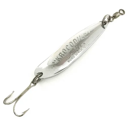 Luhr Jensen Krocodile Die #4 Skeddrag, Nickel/Grön, 14g, Långkast, #6490