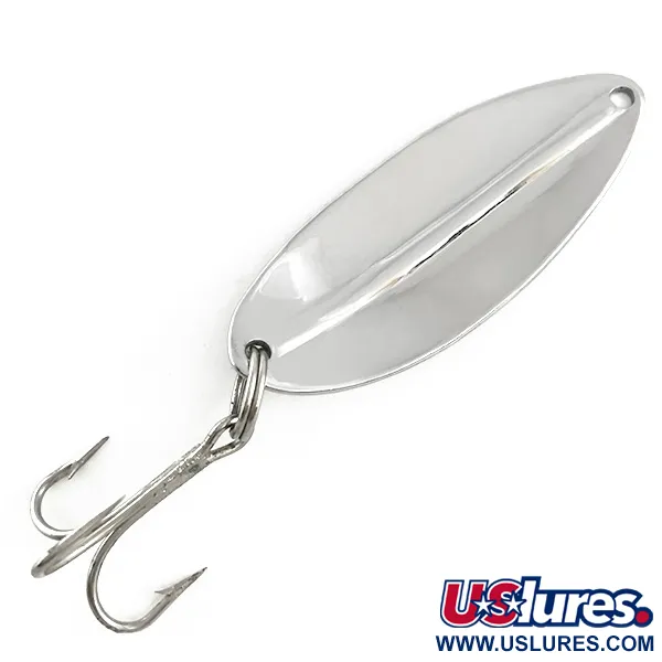 TODDCO Main liner Skeddrag, Nickel / Blå, 12,5g, Vintage, #6493