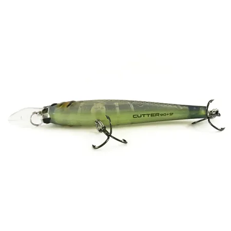 Berkley Cutter 90+SP Jerkbait, Gul-Grön, 11g, Svävande, #6522