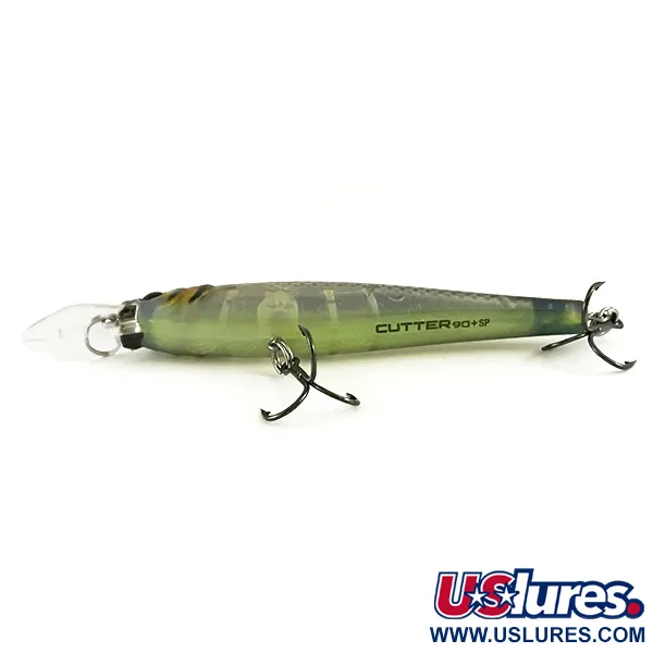 Berkley Cutter 90+SP Jerkbait, Gul-Grön, 11g, Svävande, #6522
