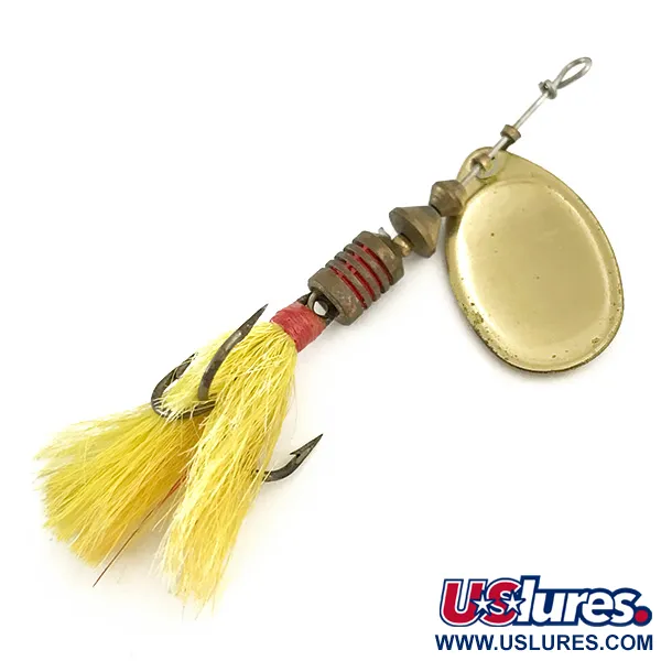 Mepps Aglia 2 dressed Spinnare, Öring, 4.5g, Guldsked, #6529