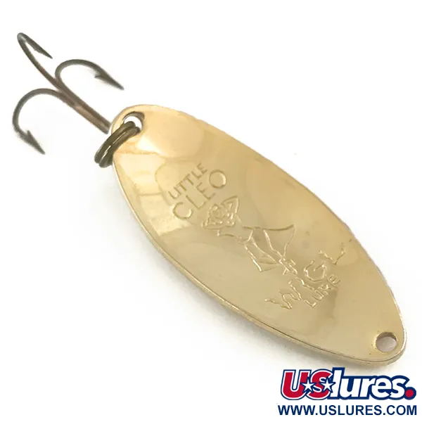 Seneca Little Cleo (Hula Girl) Skeddrag, Guld/Röd, 14g, Logo, #6539