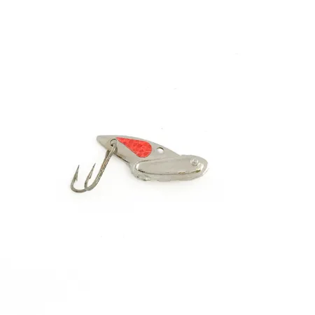 Reef Runner Cicada Blade Bait, Nickel / Röd, 1.2g, Vertikal, #6540