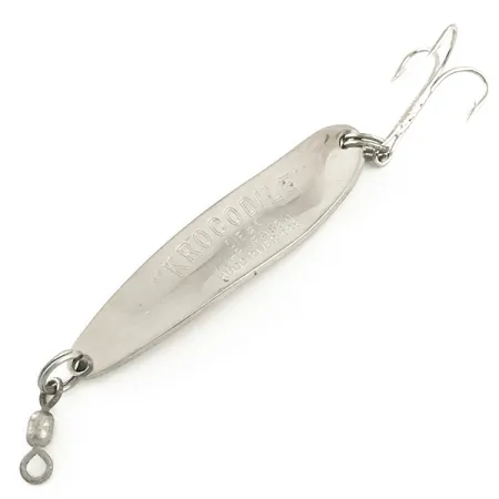 Luhr Jensen Krocodile Die #4 Skeddrag, Nickel/Röd, 17g, Långkast, #6554