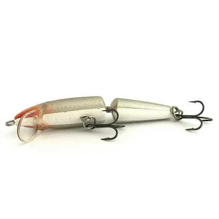 Rapala Jointed J-9 Vobbler, Silver Svart, 7g, Balsaträ, #6567