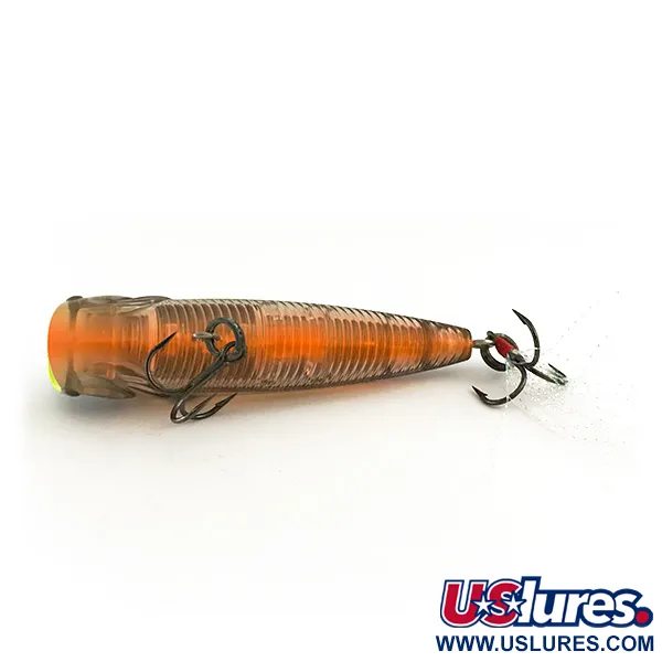 Yo-ZURI 3DB Popper, Guld/Svart, 10g, 3D-prisma, #6570