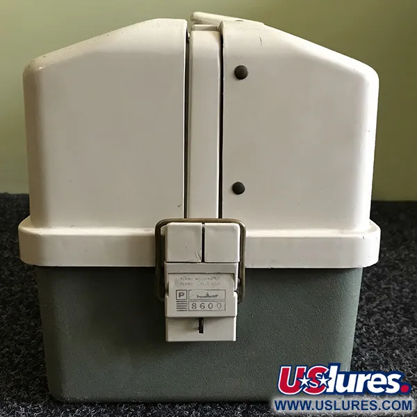 Plano 8600 Vintage Fiskelåda, Vit/Grå, 6 Hyllplan, #6574