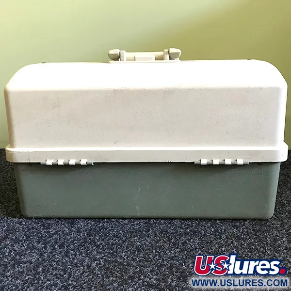 Plano 8600 Vintage Fiskelåda, Vit/Grå, 6 Hyllplan, #6574