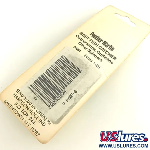 Panther Martin 9 Spinnare, Guld, 10.6g, In-Line Sked, #9 PMGF-G