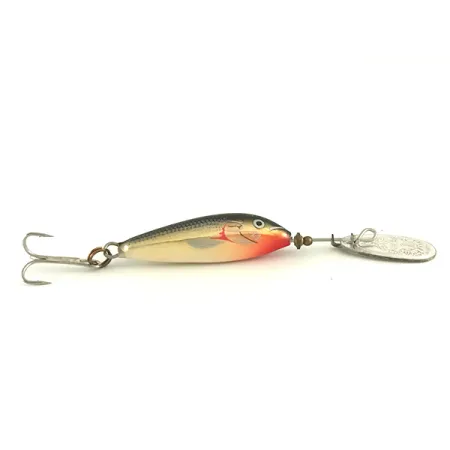 Blue Fox Vibrax Minnow Spin 1 Spinnare, Silver, 4g, Storlek 1, #6577