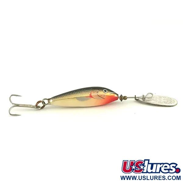 Blue Fox Vibrax Minnow Spin 1 Spinnare, Silver, 4g, Storlek 1, #6577