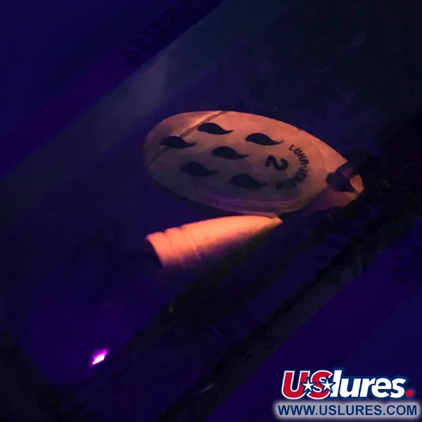 Luhr Jensen Fire Max Miracle 2 UV Spinnare, Orange, 7g, Kammare, #6580