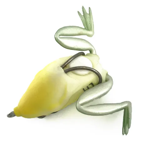 LunkerHunt Lunker Frog Vasskyddad, Green / Yellow, 7g, #6591