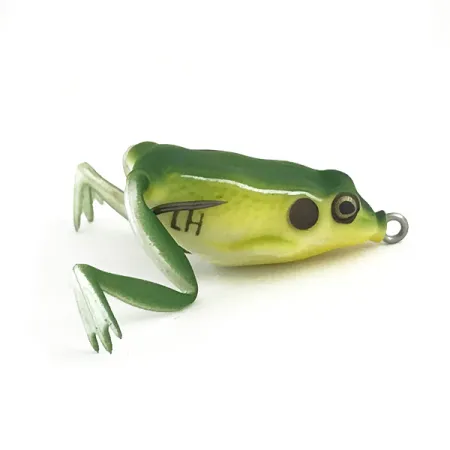 LunkerHunt Lunker Frog Vasskyddad, Green / Yellow, 7g, #6591