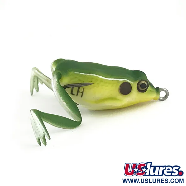 LunkerHunt Lunker Frog Vasskyddad, Green / Yellow, 7g, #6591
