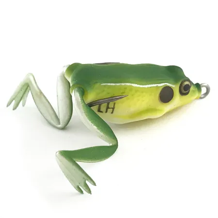 LunkerHunt Lunker Frog Vasskyddad, Green / Yellow, 7g, #6591