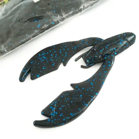 NetBait Paca Chunk jigg, Black Blue Flk, 7.5cm, jig trailer, #6594