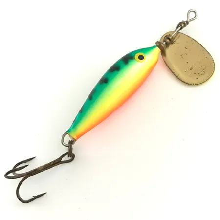 Blue Fox Vibrax Minnow Spin 1 UV Spinnare, Fire Tiger, 4g, UV, #6601