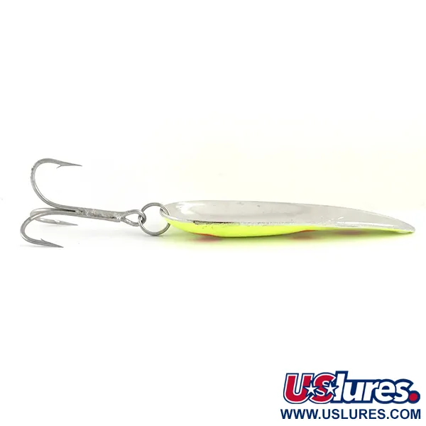 Blue Fox Aqua Spoon Skeddrag, Five of Diamond, 14g, Glow, #6612