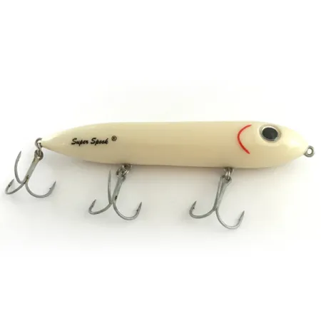 Heddon Super Spook Ytgående bete, Vit, 25g, 3 Trekrokar, #6618