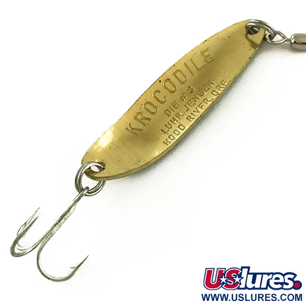 Luhr Jensen Krocodile Die #3 UV Skeddrag, Fire Tiger, 10g, #6631