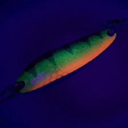 Luhr Jensen Krocodile Die #3 UV Skeddrag, Fire Tiger, 10g, #6631