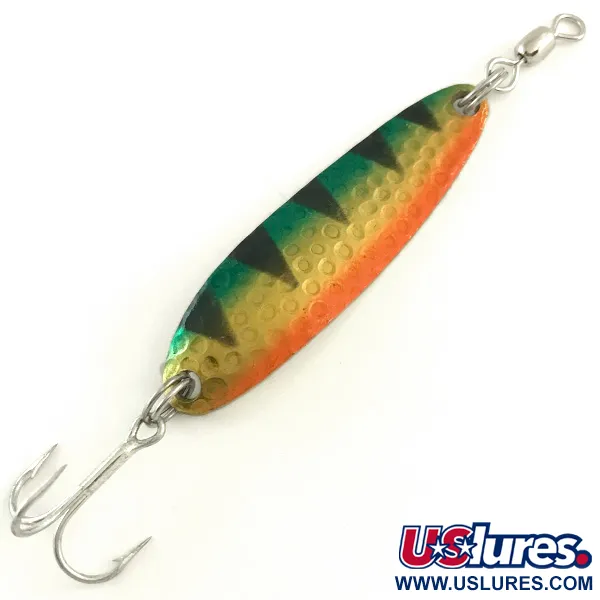 Luhr Jensen Krocodile Die #3 UV Skeddrag, Fire Tiger, 10g, #6631