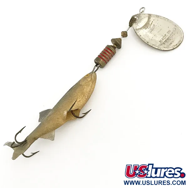 Mepps Aglia Mino 3 Spinnare, Silver, 9g, Vintage, #6639