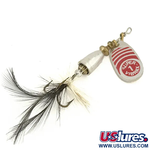 Blue Fox Super Vibrax 1 Spinnare, Silver, 4g, Fjäderkrok, #6644