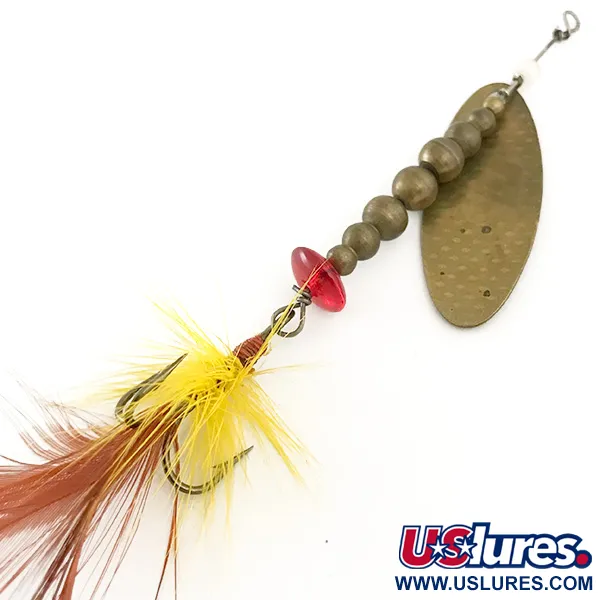 Swiss Swing 5 Spinnare, Mässing, 7g, Fjällmönster, #6645