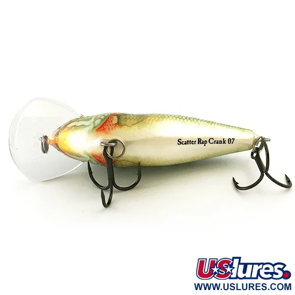 Rapala Scatter Rap Crank 07 Crankbait, Abborre, 15g, Scatter Lip, #6653