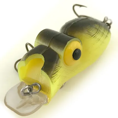 Rabble Rouser Rouster Wobbler, Gul / Svart, 13g, Vintage, #6658