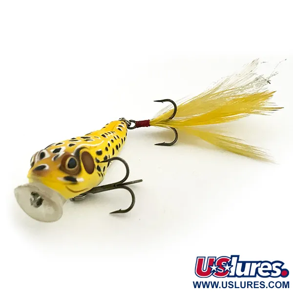 LiveTarget Popper Live Target Frog Ytbete, Gul, 7g, #6660