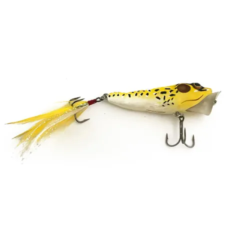 LiveTarget Popper Live Target Frog Ytbete, Gul, 7g, #6660
