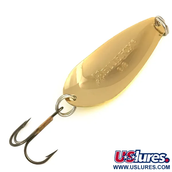 Blue Fox Strobe Tear Drop Skeddrag, Five of Diamonds, 11g, Guld, #6661