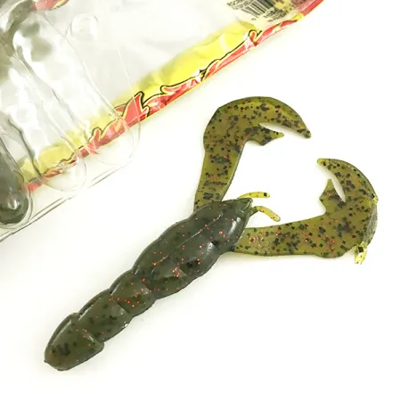 Strike King Rage Tail Rage Craw Jigg, Watermelon Meat, 9cm, #6673